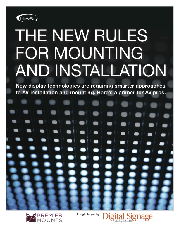 New Rules of Mounting and Installation Premier Mounts